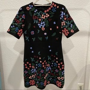 Embroidered Zara Mini Dress